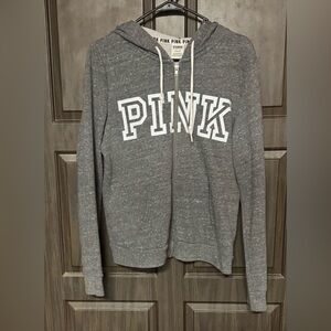 Victoria's Secret PINK Campus Charcoal Hoodie